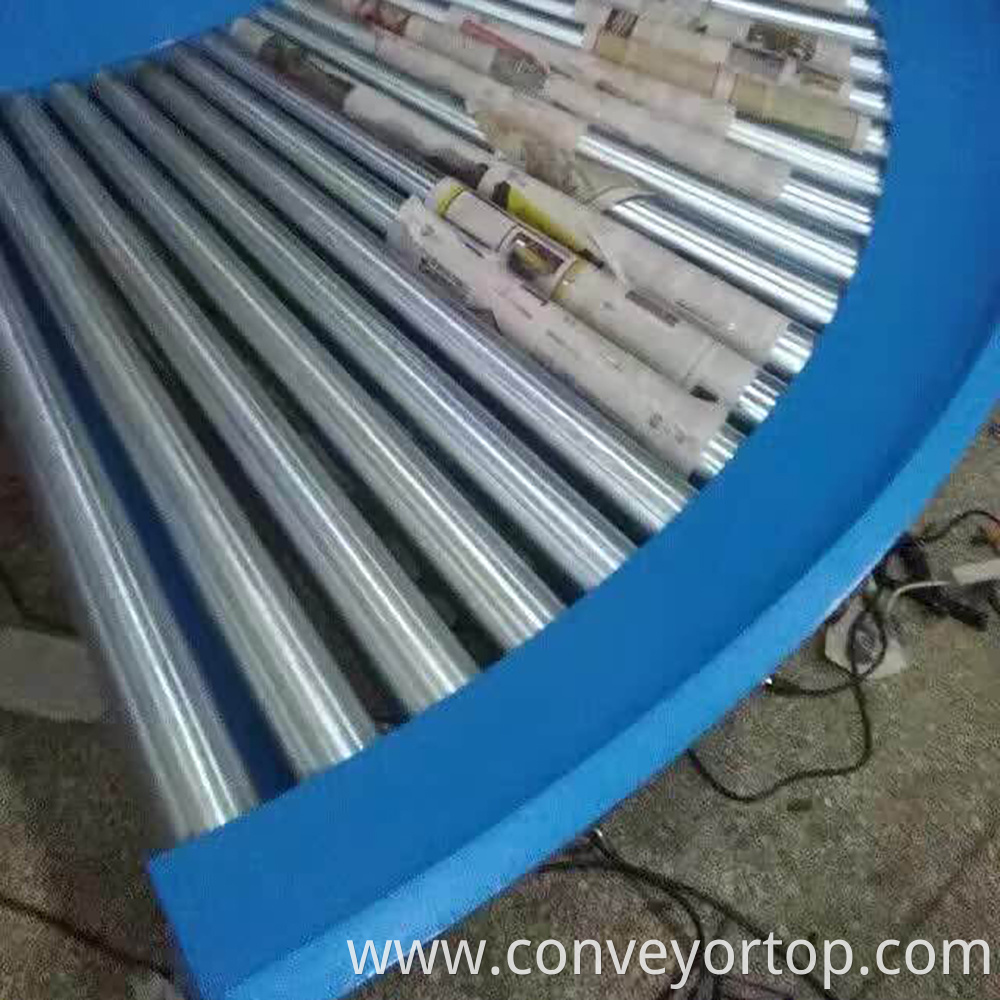 stainless steel curve roller